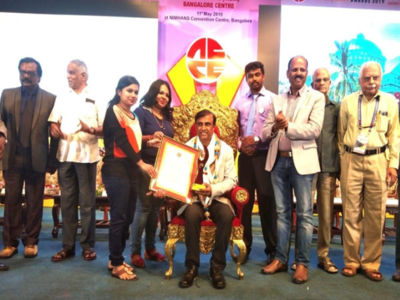 “ACCE(I)-MEGH STEELS AWARD 2019” FOR “CONSTRUCTION OF GLASS HOUSE AT MYSORE”