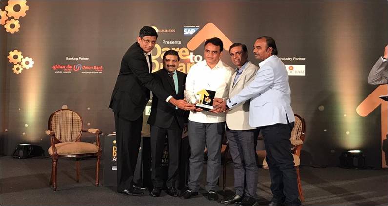 “ZEE BUSINESS AWARD 2019- DARE TO DREAM”